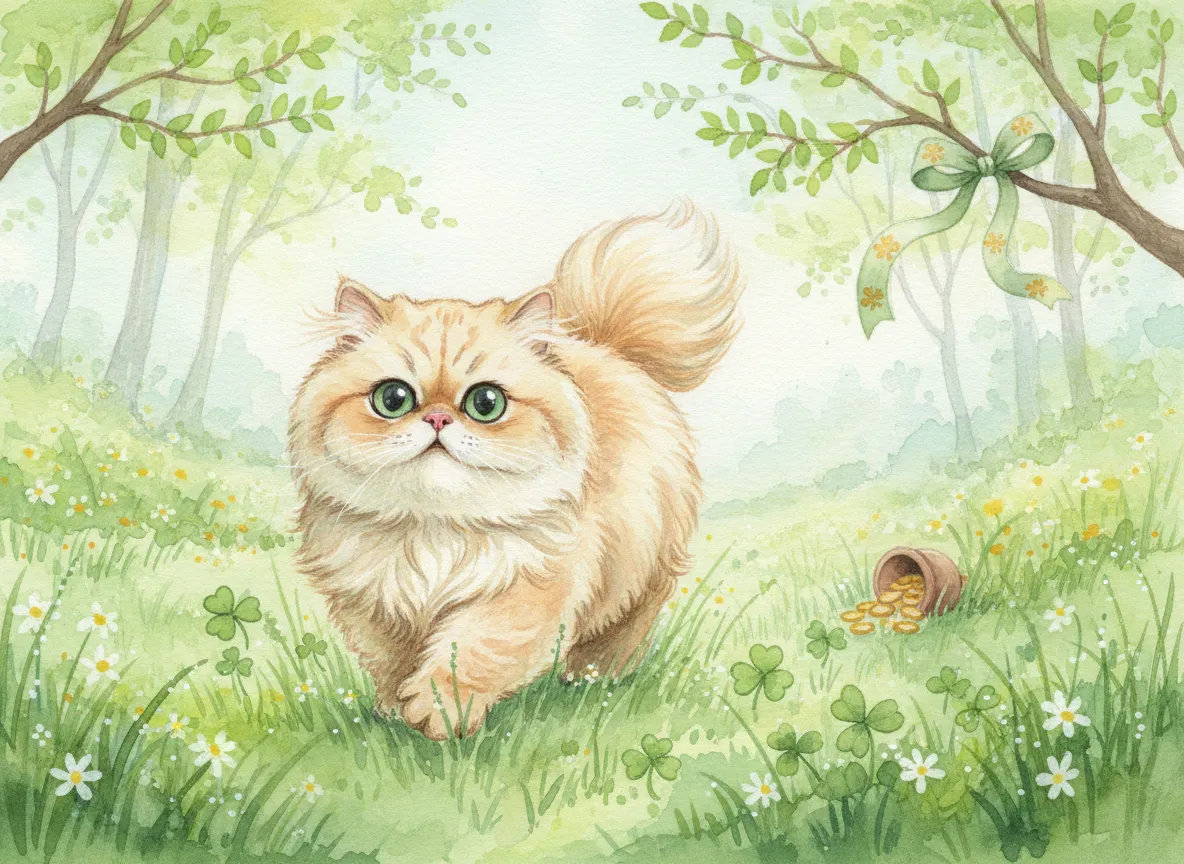 Persian watercolor calendar month 3